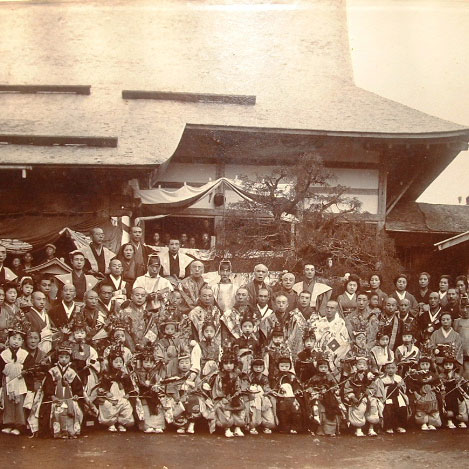 約100年前の本堂