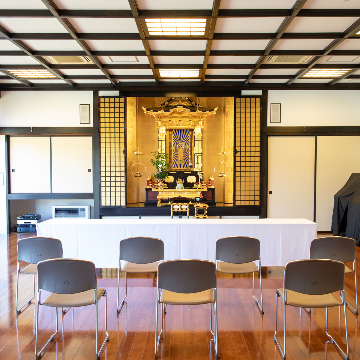 大広間での法事・法要