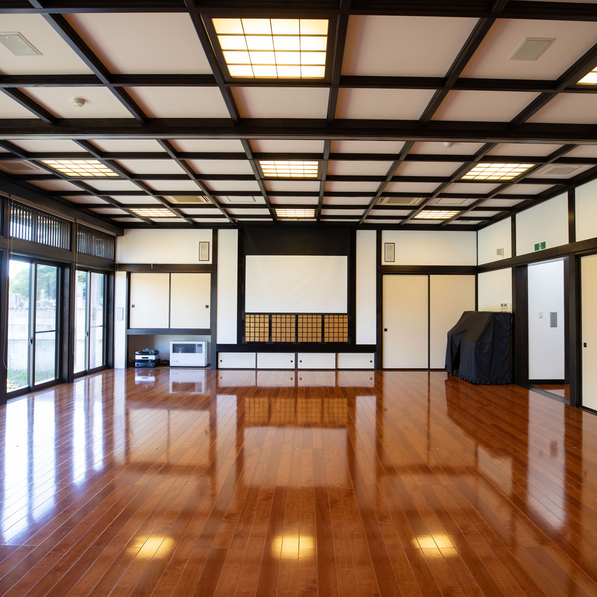 大広間のイベントスペース